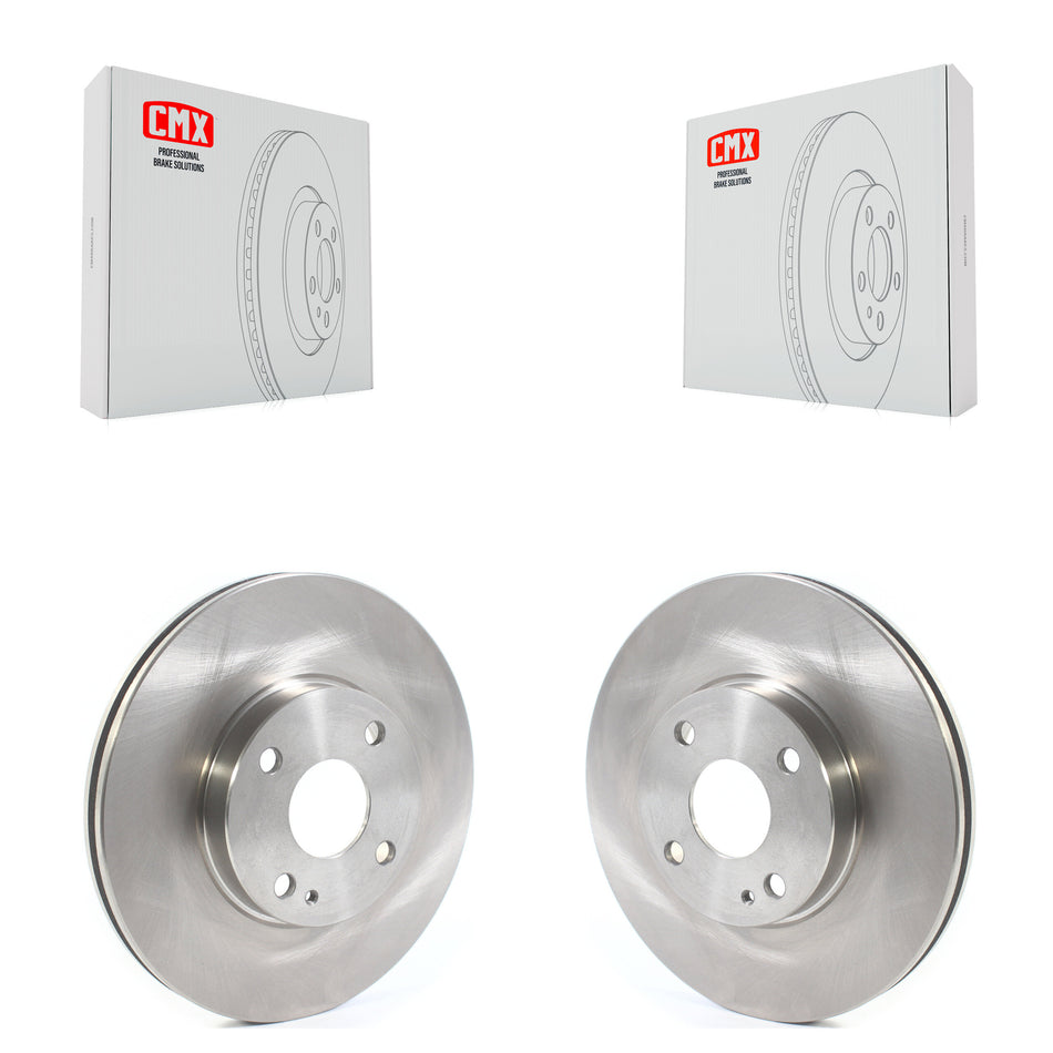 Front Disc Brake Rotors Pair For Toyota Yaris iA Scion K8-101759