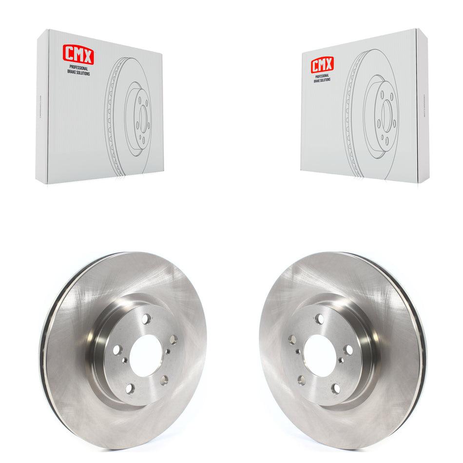 Front Disc Brake Rotors Pair For 2017-2021 Subaru Impreza With 276mm Diameter Rotor K8-101774