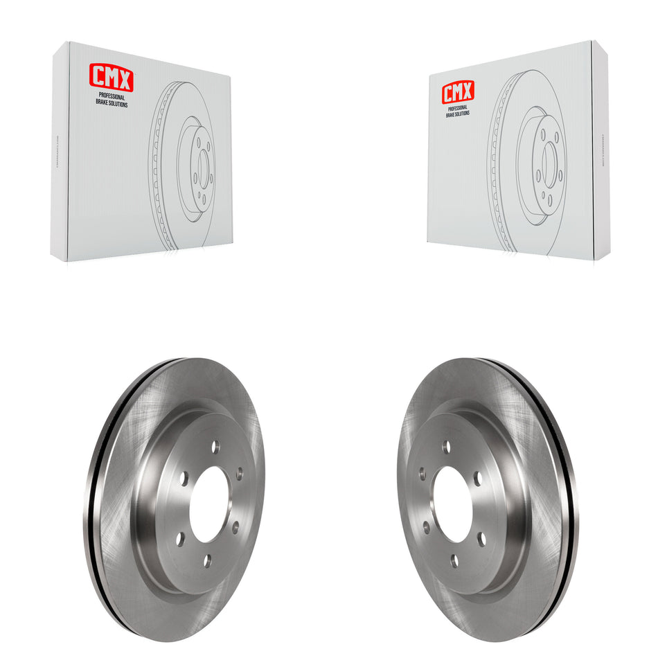 Rear Disc Brake Rotors Pair For Ford F-150 Expedition Lincoln Navigator K8-101781