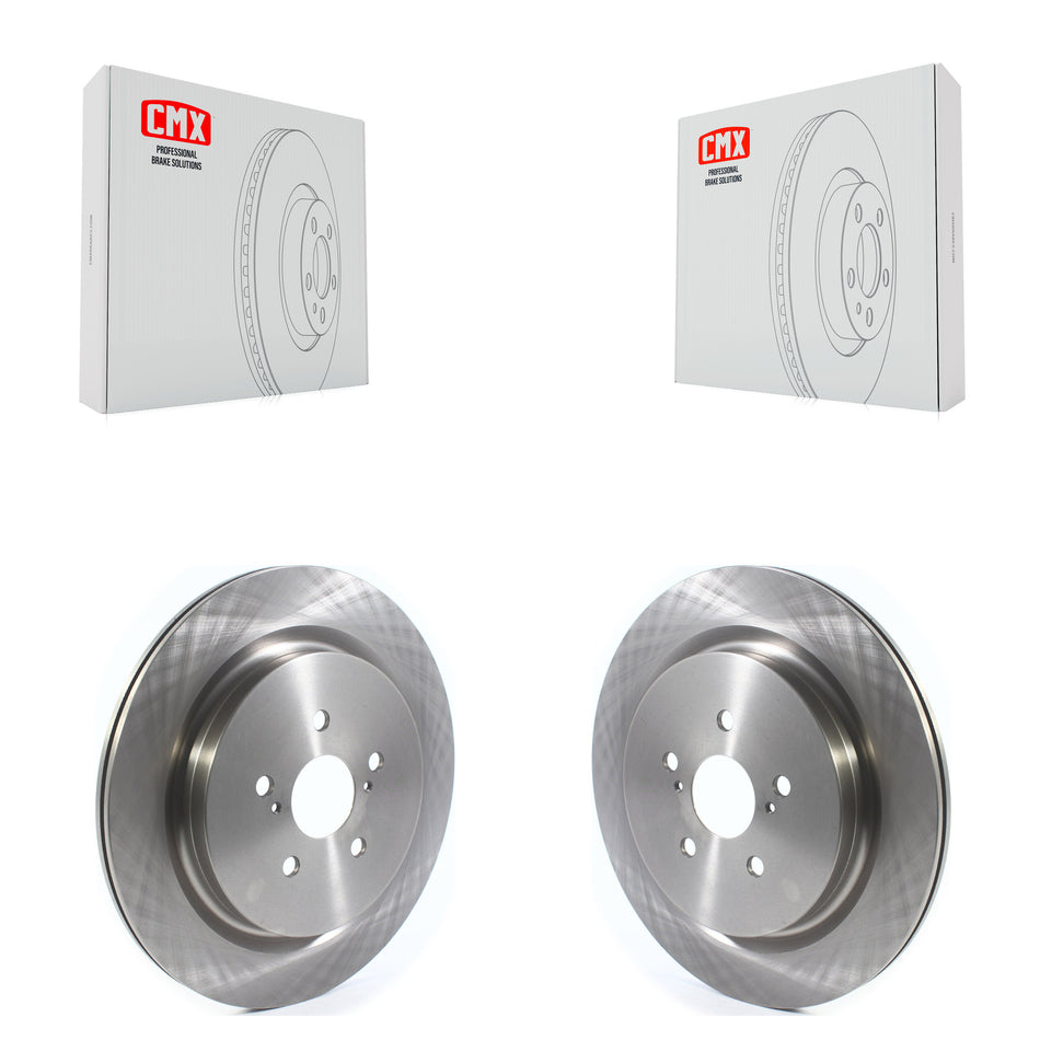 Rear Disc Brake Rotors Pair For Lexus RX350 RX450h RX350L RX450hL K8-101788