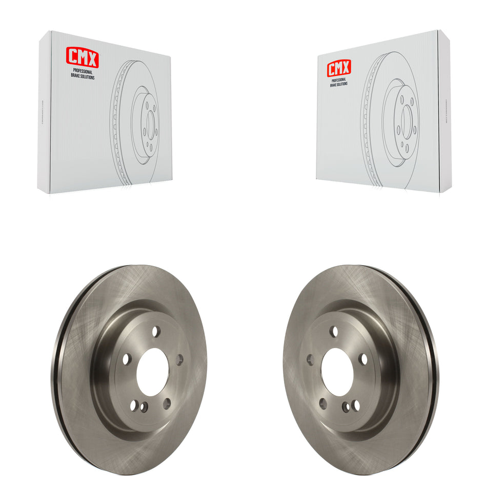 Rear Disc Brake Rotors Pair For Mercedes-Benz CLA250 GLA250 INFINITI QX30 K8-101798