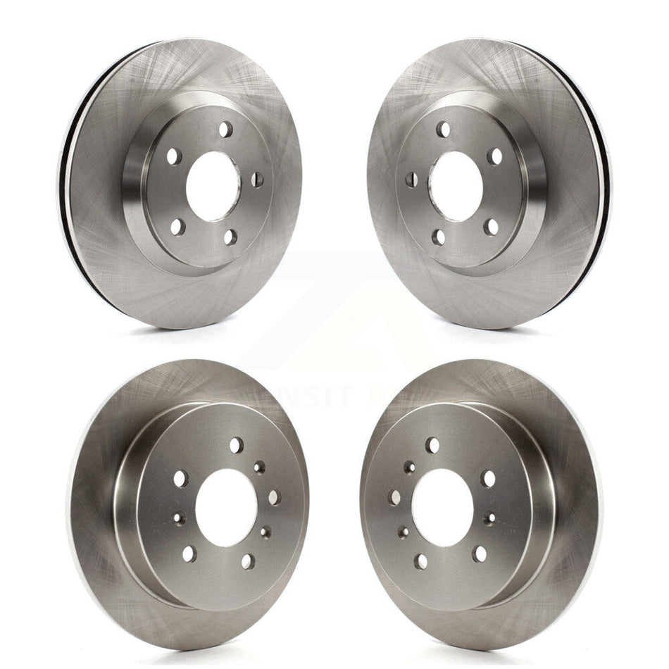 Front Rear Disc Brake Rotors Kit For 2005-2005 Chevrolet Impala Monte Carlo From Chassis/VIN #59143076 K8-101810