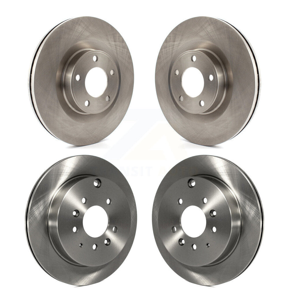 Front Rear Disc Brake Rotors Kit For Ford Edge Lincoln MKX K8-101811