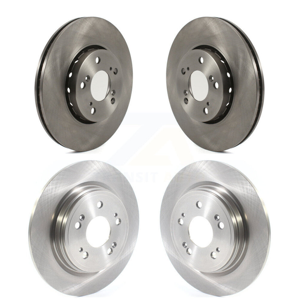 Front Rear Disc Brake Rotors Kit For Acura RLX K8-101816