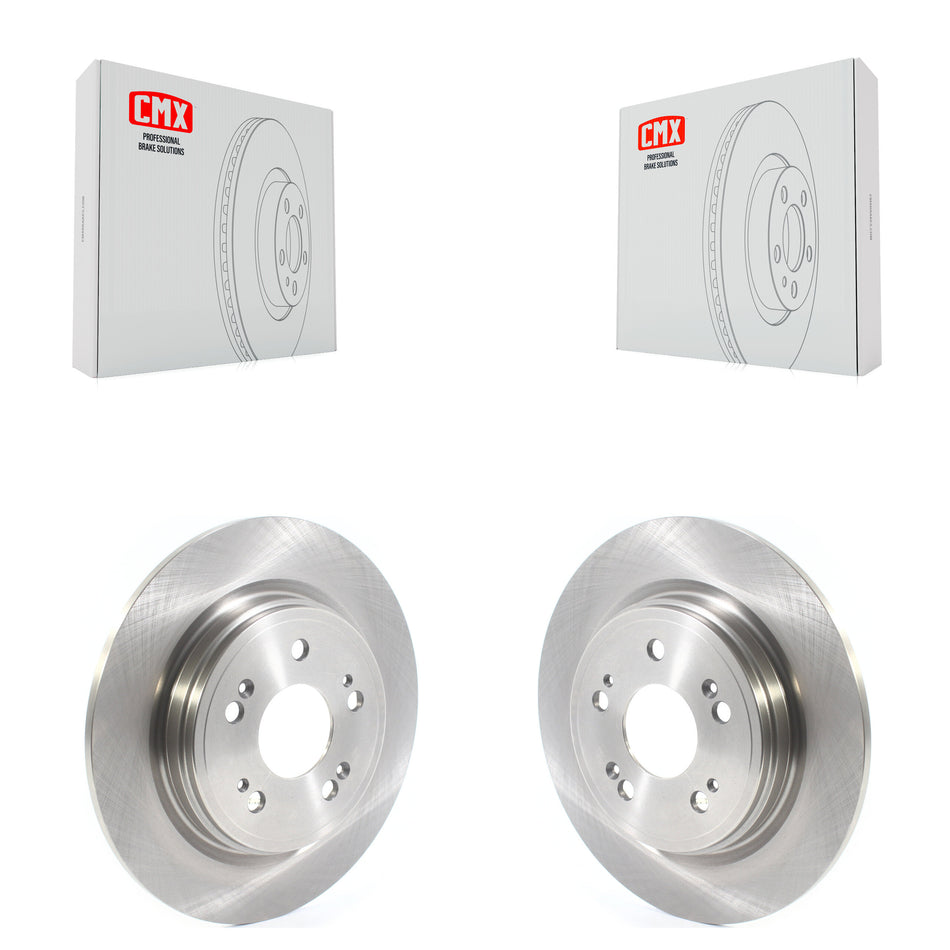 Rear Disc Brake Rotors Pair For 2014-2020 Acura RLX K8-101817