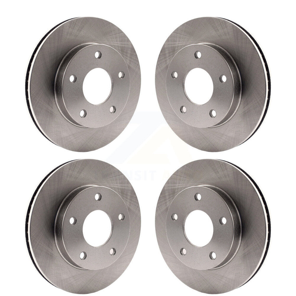 Front Rear Disc Brake Rotors Kit For Cadillac Eldorado Buick Riviera Seville Oldsmobile Toronado K8-101818