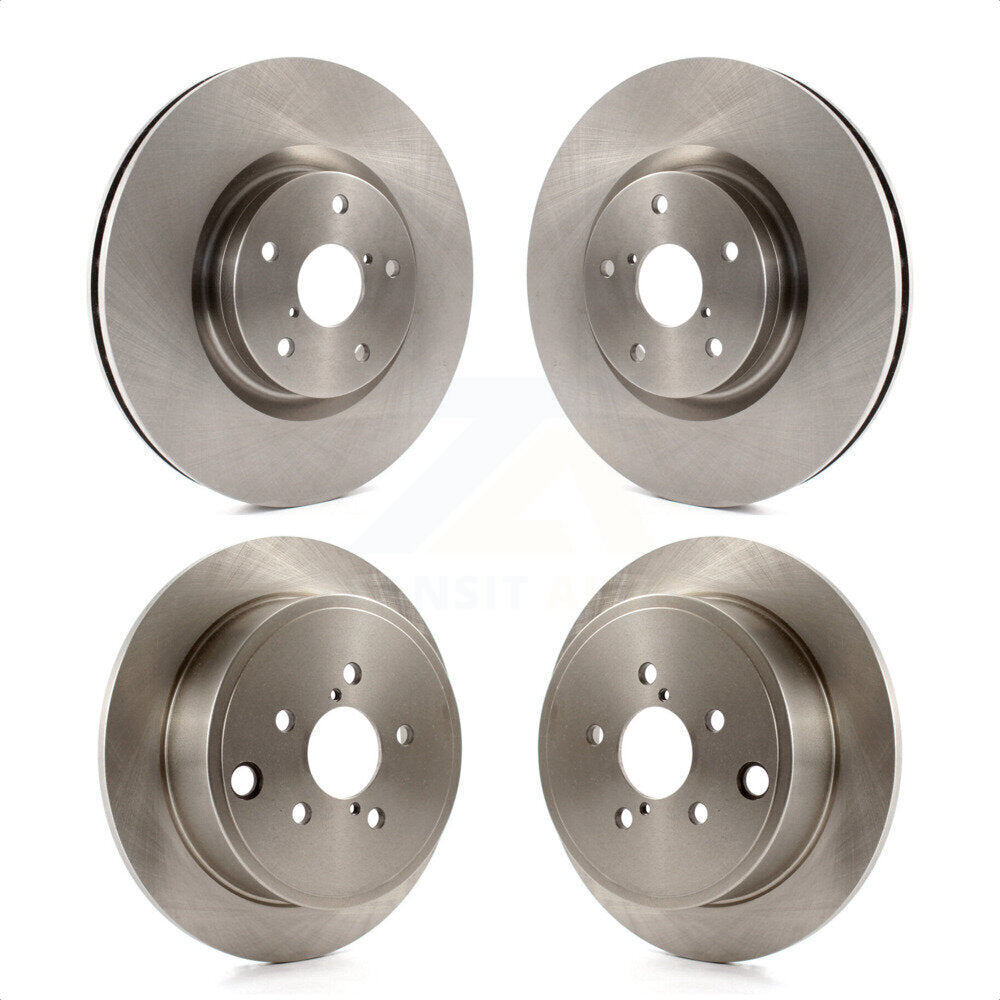 Front Rear Disc Brake Rotors Kit For 2014 Subaru WRX K8-101821
