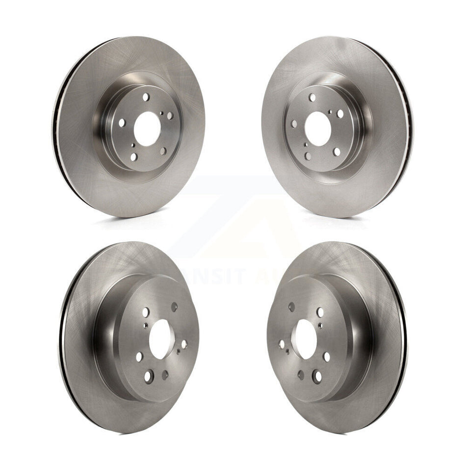 Front Rear Disc Brake Rotors Kit For Lexus GS350 IS300 IS200t IS350 RC350 RC300 RC200t GS300 GS200t GS450h K8-101828