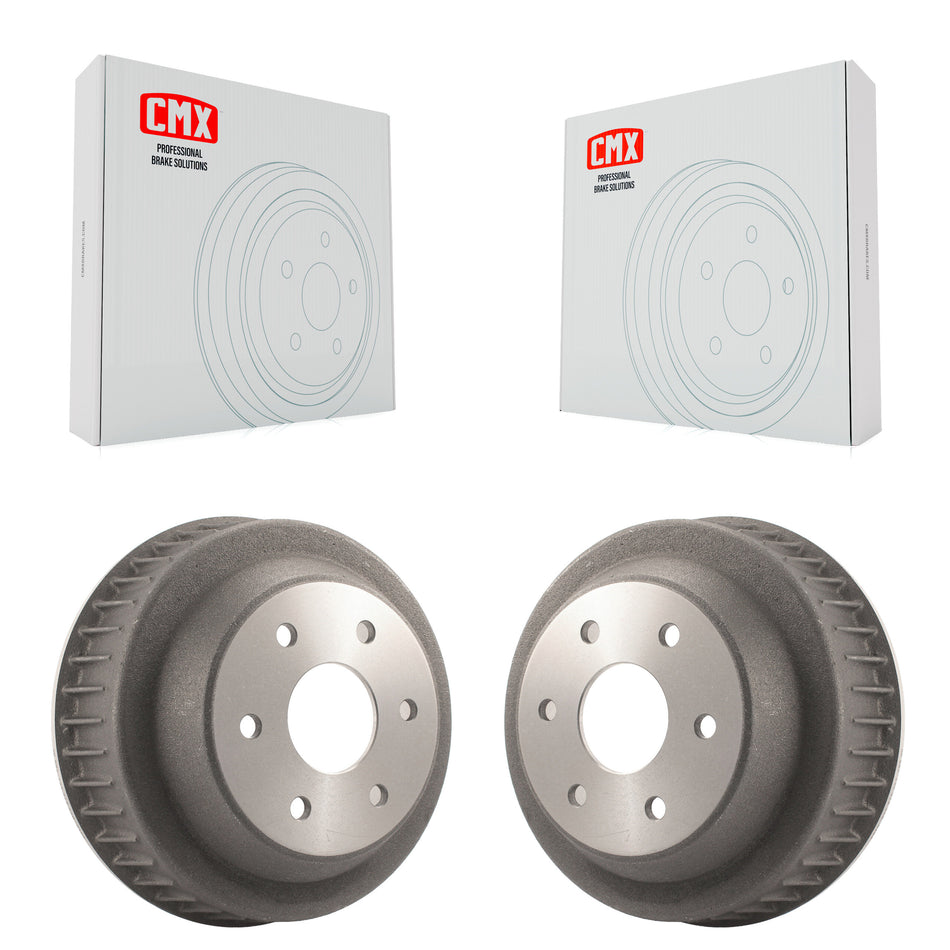 Rear Brake Drums Pair For Chevrolet K1500 GMC K2500 C2500 Express 2500 Savana K8-101847