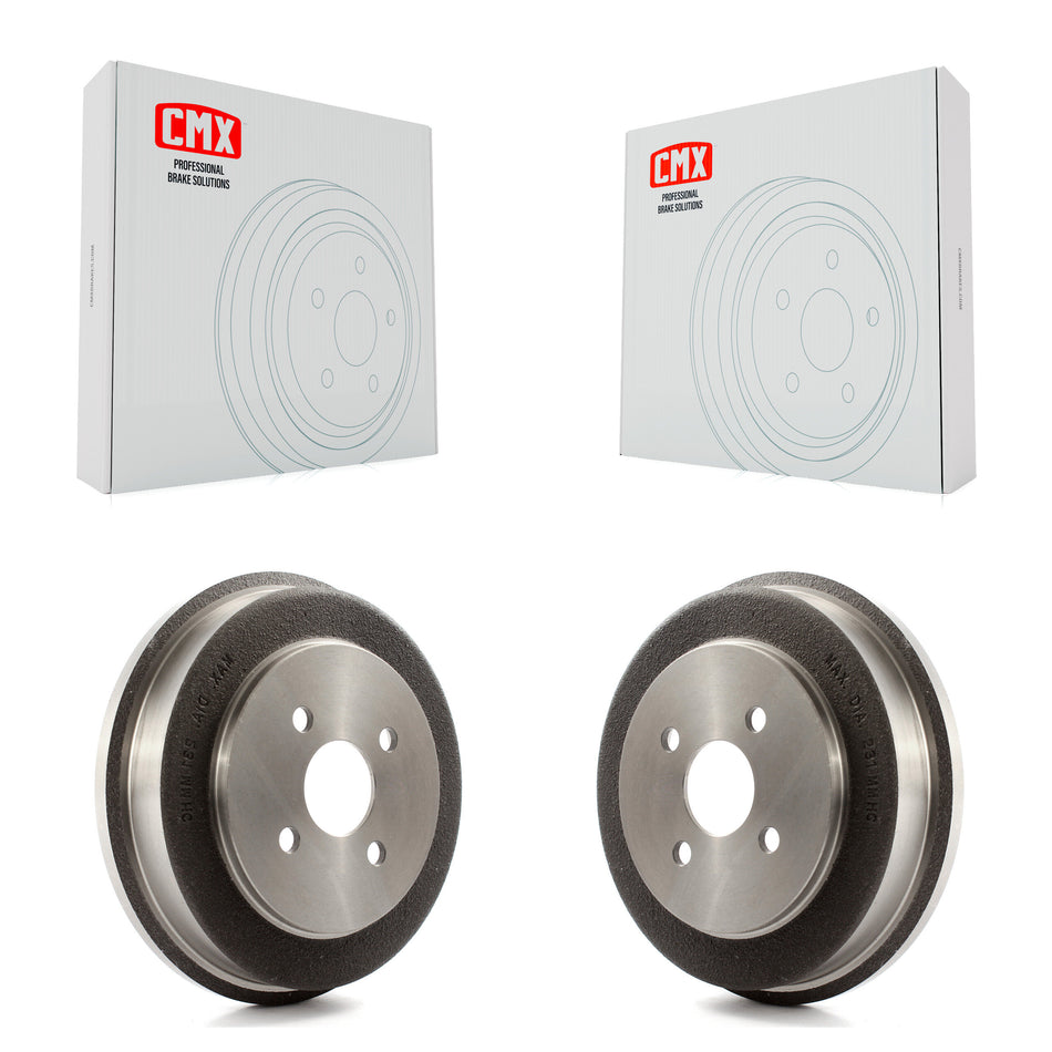 Rear Brake Drums Pair For Chevrolet Cobalt Saturn Ion Pontiac G5 Pursuit K8-101862