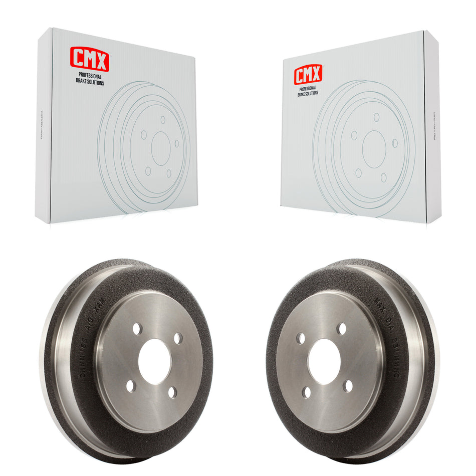 Rear Brake Drums Pair For Chevrolet Cobalt Saturn Ion Pontiac G5 Pursuit K8-101862