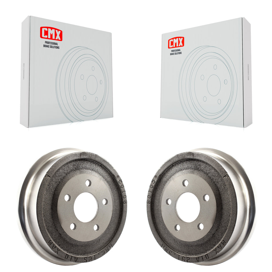 Rear Brake Drums Pair For Saturn Vue Chevrolet Equinox Pontiac Aztek Torrent K8-101874