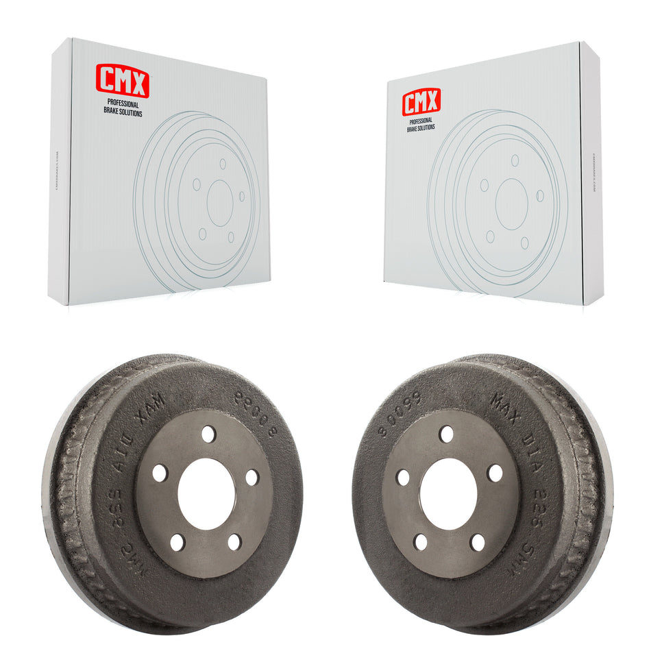 Rear Brake Drums Pair For Ford Taurus Mercury Sable K8-101901