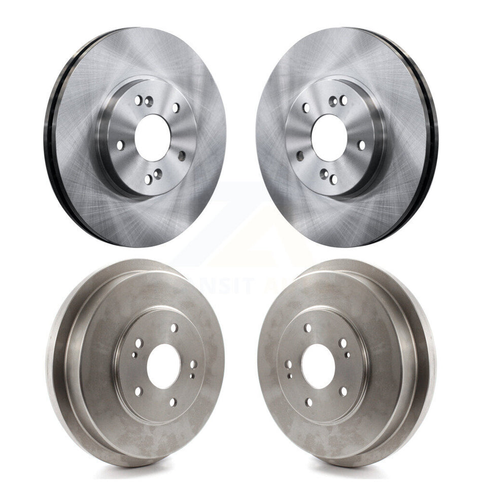 Front Rear Disc Brake Rotors Drums Kit For 1999-2001 Honda Odyssey K8-101964