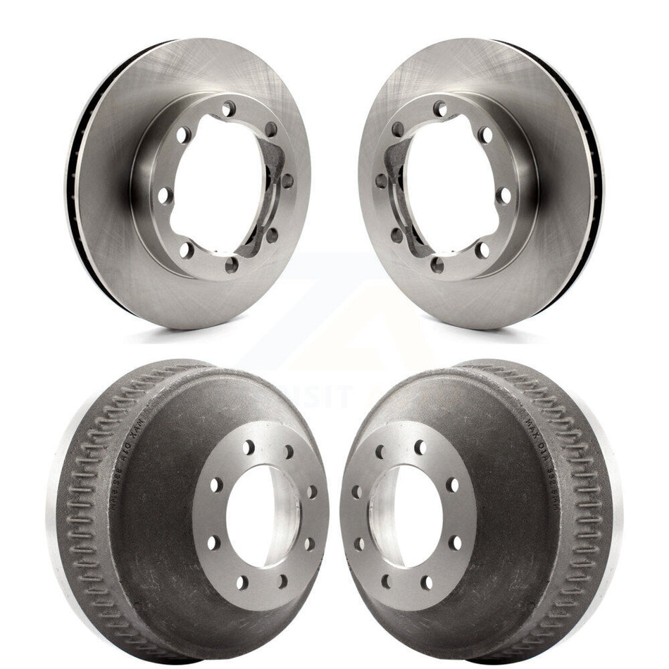 Front Rear Disc Brake Rotors Drums Kit For GMC K2500 Chevrolet Suburban K3500 K8-101967