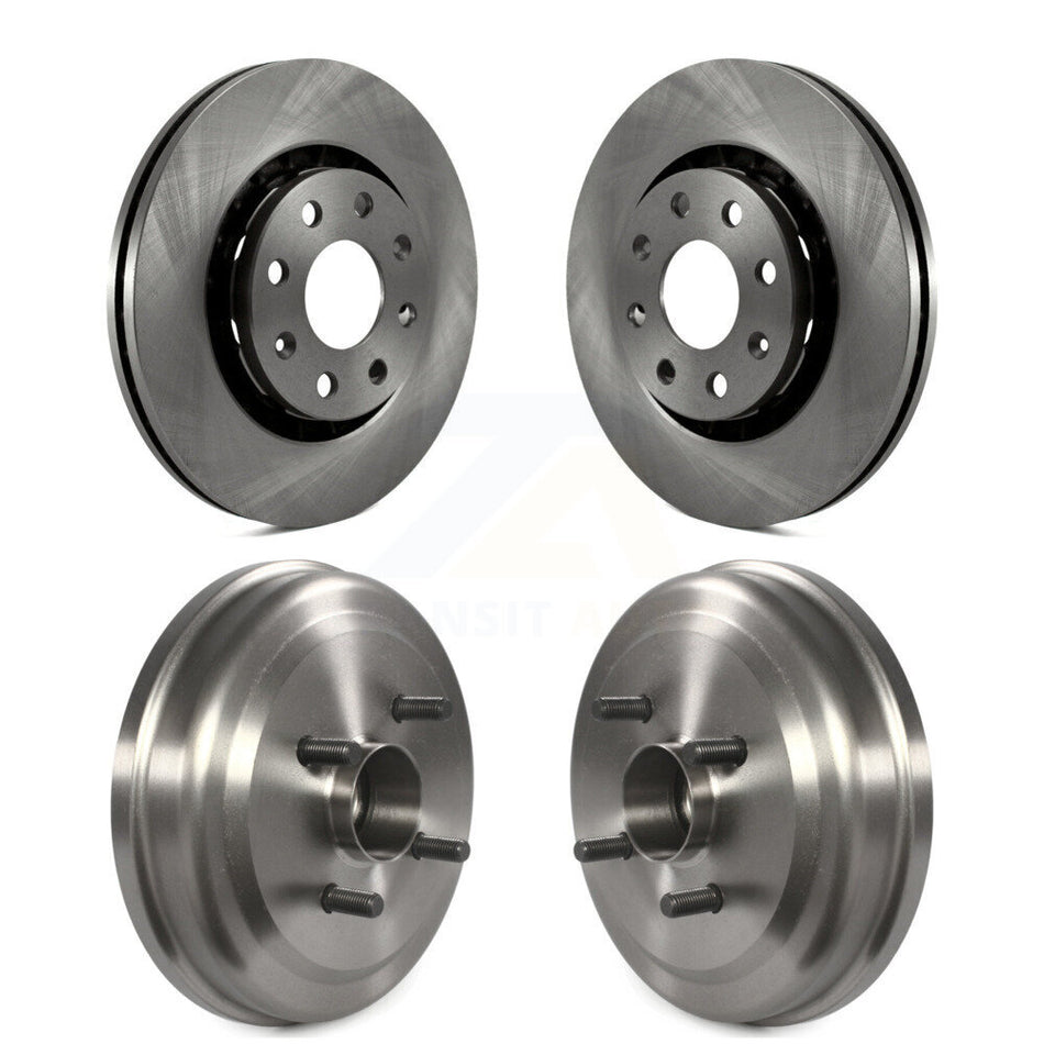 Front Rear Disc Brake Rotors Drums Kit For Chevrolet Aveo Aveo5 Pontiac G3 Suzuki Wave Swift Wave5 With Hub Assembly K8-101976