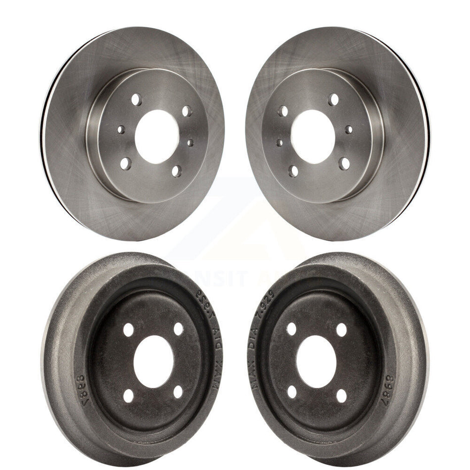 Front Rear Disc Brake Rotors Drums Kit For Saturn SL2 SL1 SC2 SL SC1 SW2 SW1 SC K8-101988
