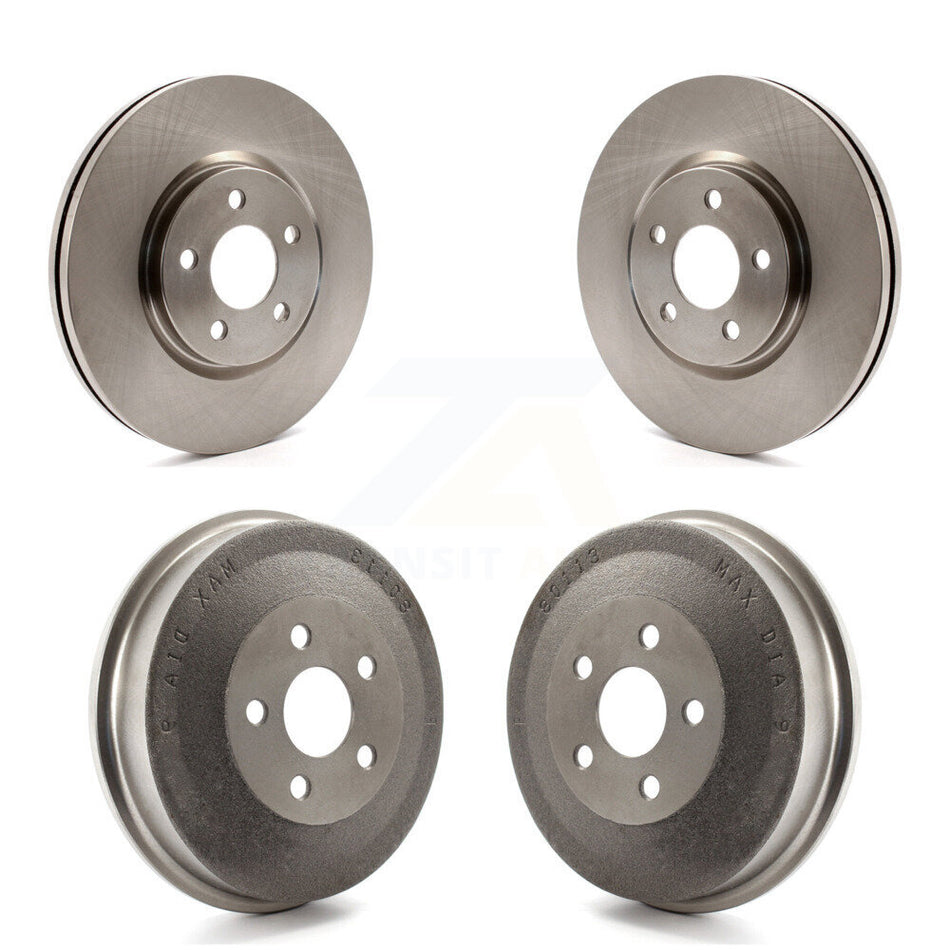 Front Rear Disc Brake Rotors Drums Kit For Chrysler PT Cruiser Turbocharged K8-102017