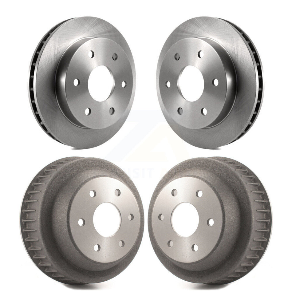 Front Rear Disc Brake Rotors Drums Kit For K1500 Chevrolet GMC K2500 K8-102037