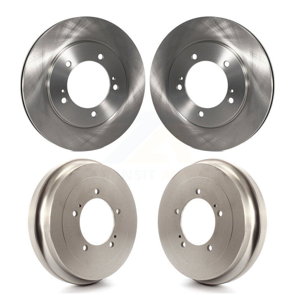 Front Rear Disc Brake Rotors Drums Kit For Suzuki XL-7 Grand Vitara K8-102044