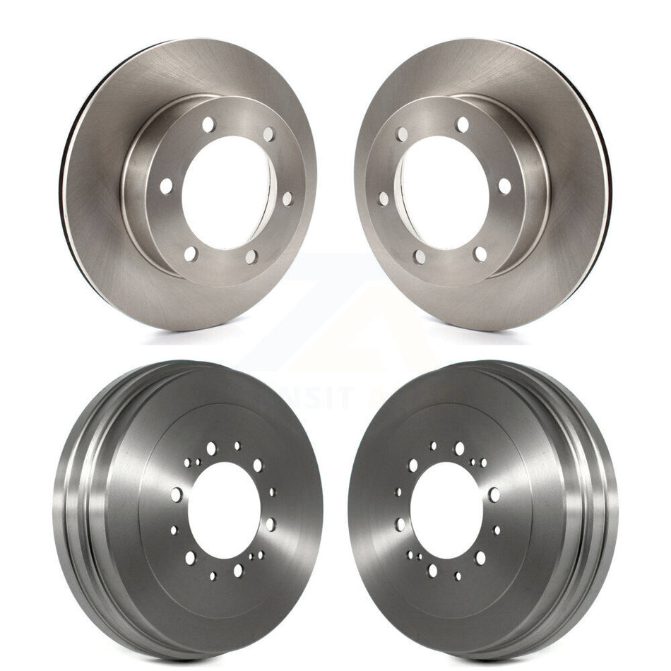 Front Rear Disc Brake Rotors Drums Kit For Toyota Tacoma 4Runner K8-102067