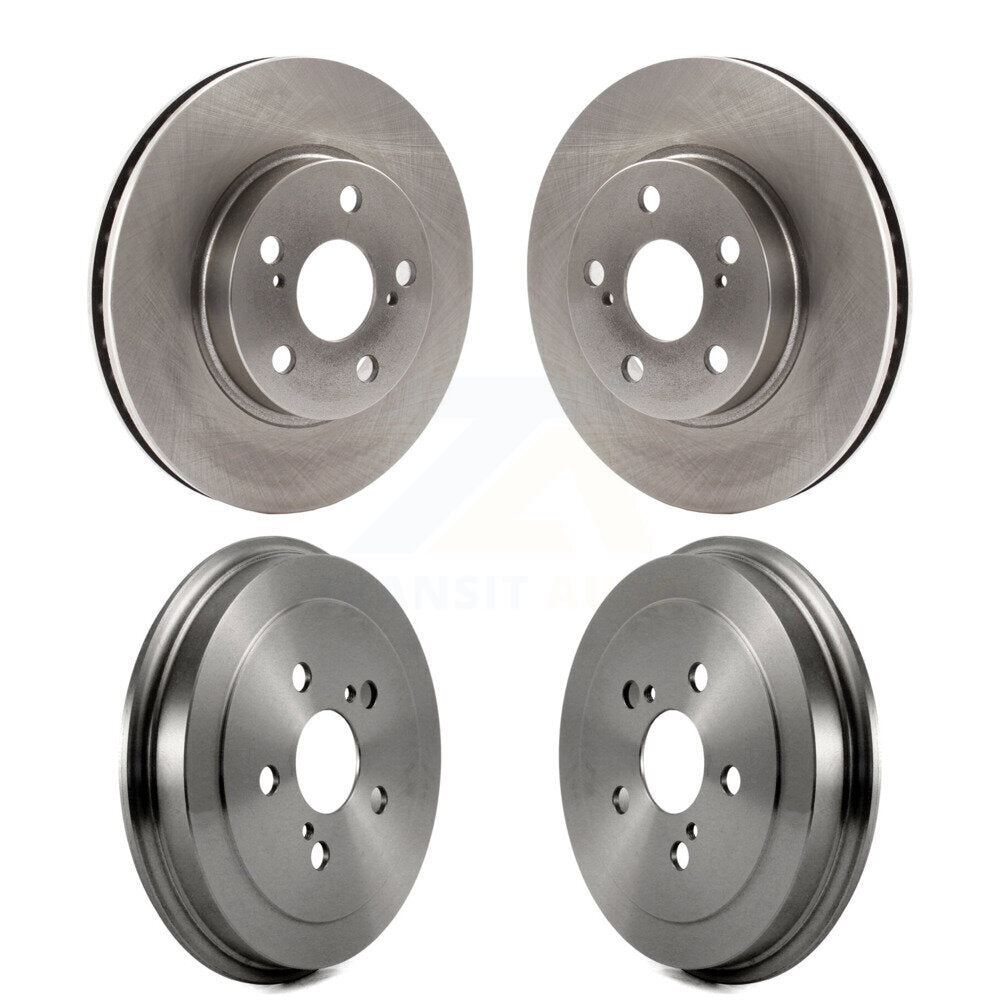 Front Rear Disc Brake Rotors Drums Kit For 2000-2001 Toyota Celica GT K8-102082