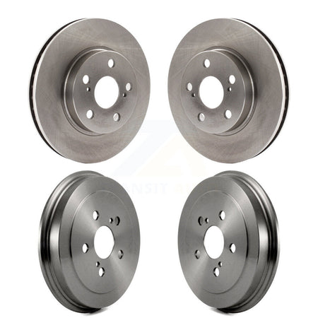 Front Rear Disc Brake Rotors Drums Kit For 2000-2001 Toyota Celica GT K8-102082