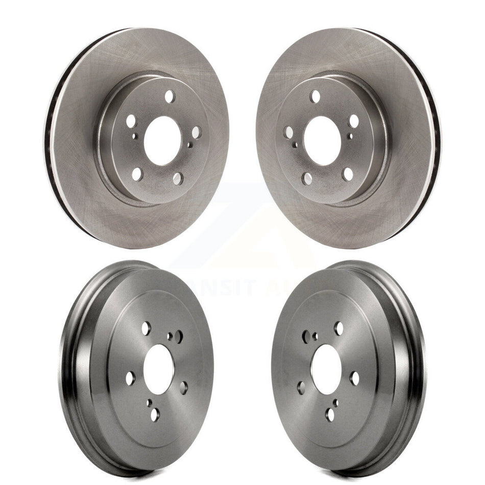 Front Rear Disc Brake Rotors Drums Kit For 2000-2001 Toyota Celica GT K8-102082