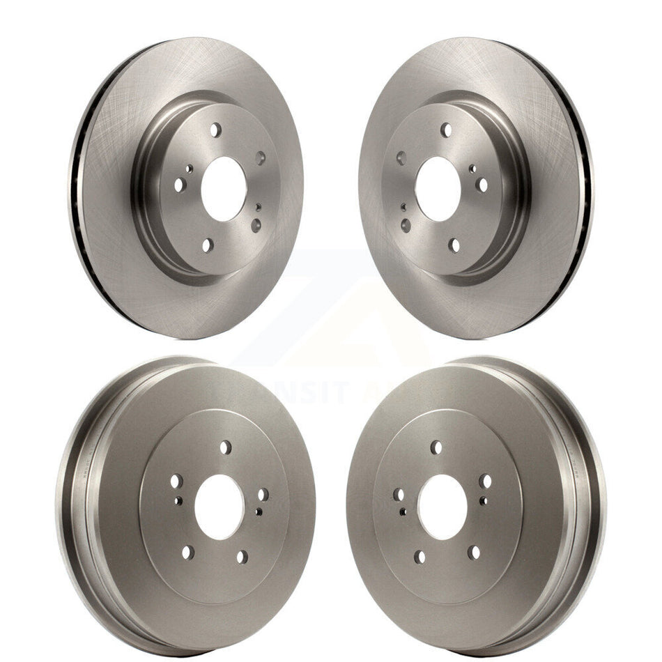 Front Rear Disc Brake Rotors Drums Kit For 2006-2008 Suzuki Grand Vitara K8-102100