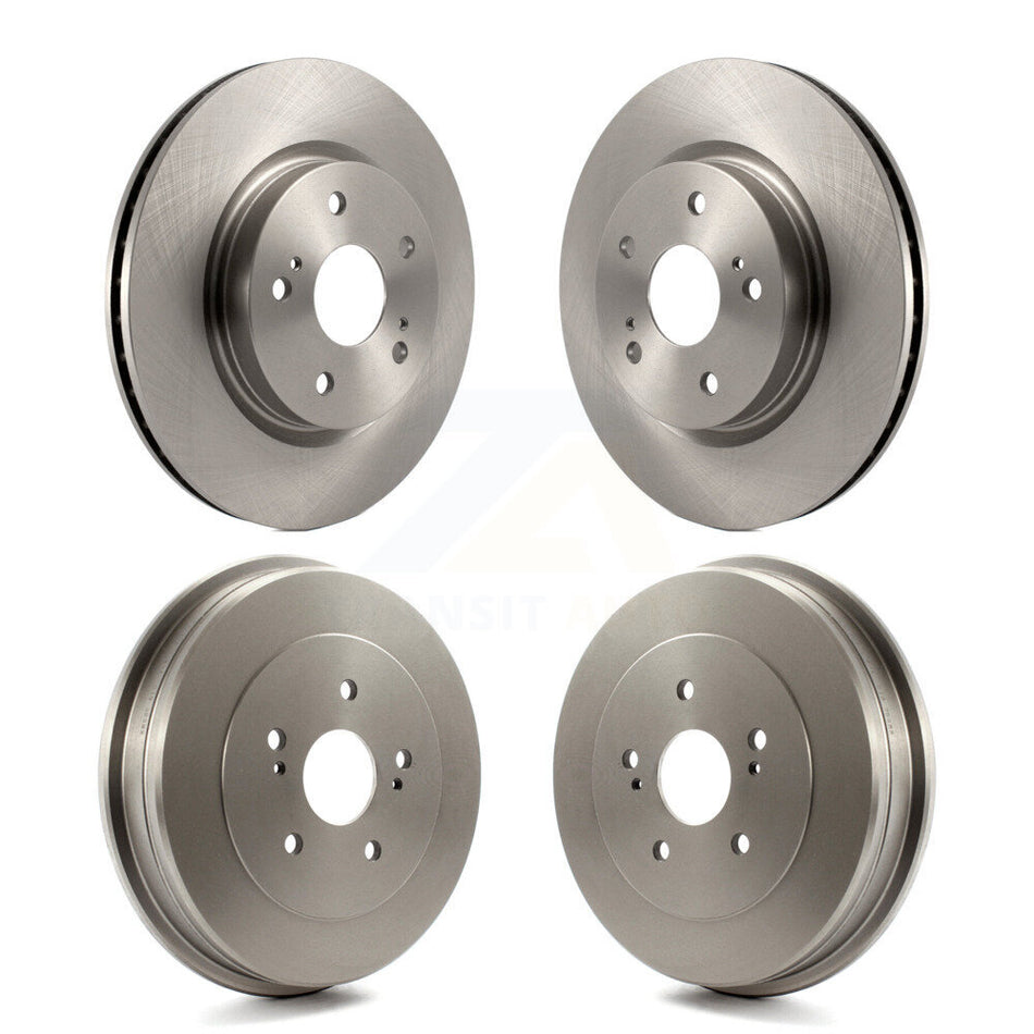 Front Rear Disc Brake Rotors Drums Kit For 2006-2008 Suzuki Grand Vitara K8-102100