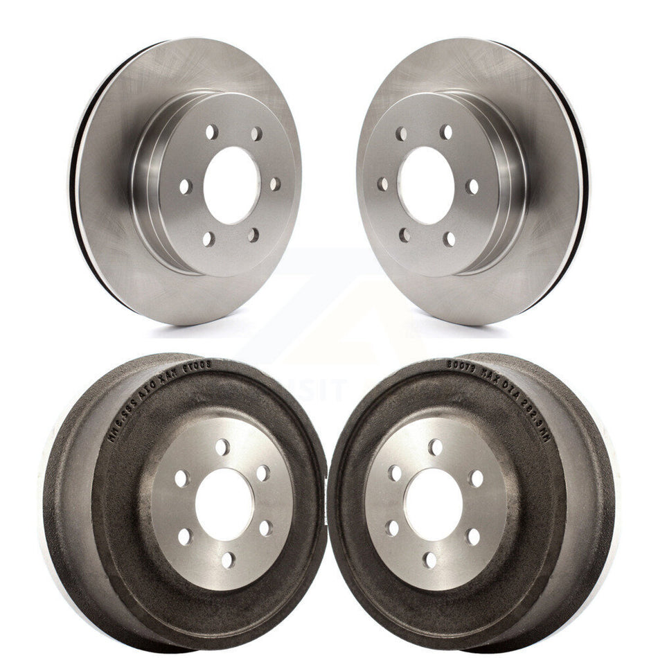 Front Rear Disc Brake Rotors Drums Kit For Dodge Dakota Durango K8-102112