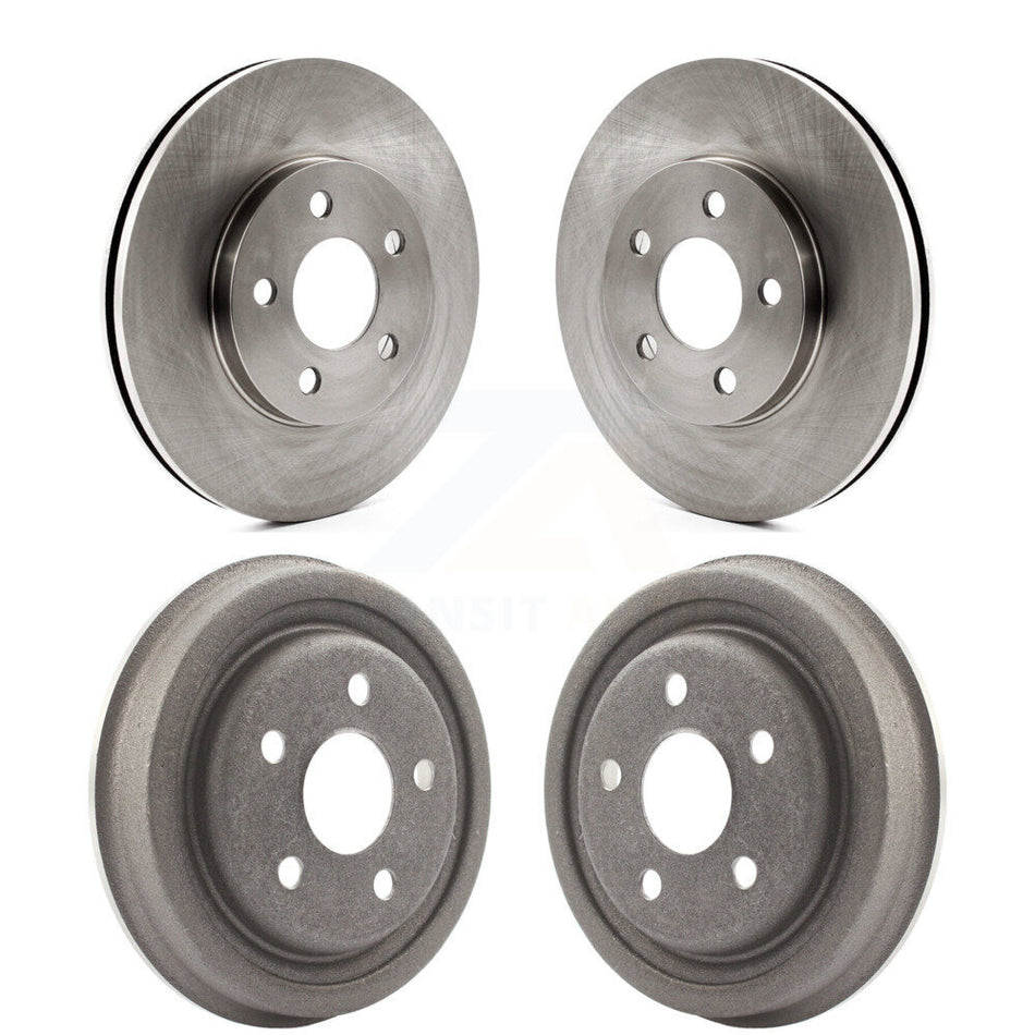 Front Rear Disc Brake Rotors Drums Kit For Neon Dodge Plymouth Chrysler SX 2.0 K8-102114