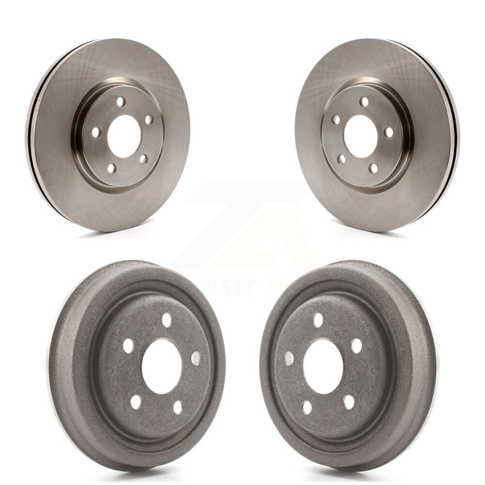 Front Rear Disc Brake Rotors Drums Kit For 2003 Dodge Neon SRT-4 K8-102115