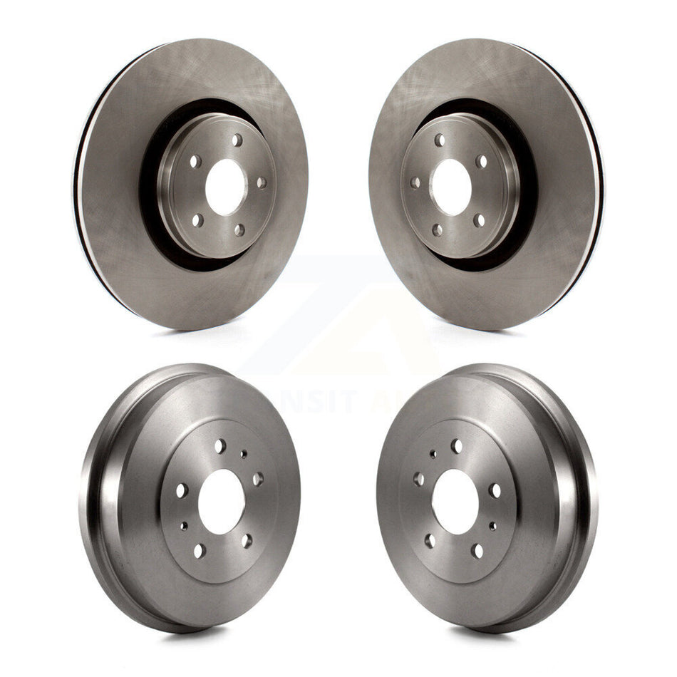 Front Rear Disc Brake Rotors Drums Kit For Ford Focus ST K8-102119