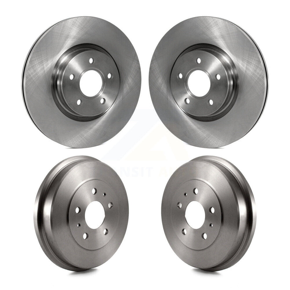 Front Rear Disc Brake Rotors Drums Kit For Ford Focus ST K8-102120