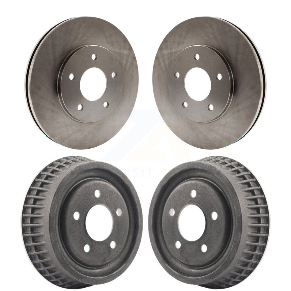 Front Rear Disc Brake Rotors Drums Kit For Chevrolet Lumina Monte Carlo K8-102133