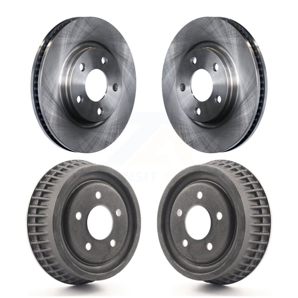 Front Rear Disc Brake Rotors Drums Kit For 2005 Pontiac Montana AWD K8-102136