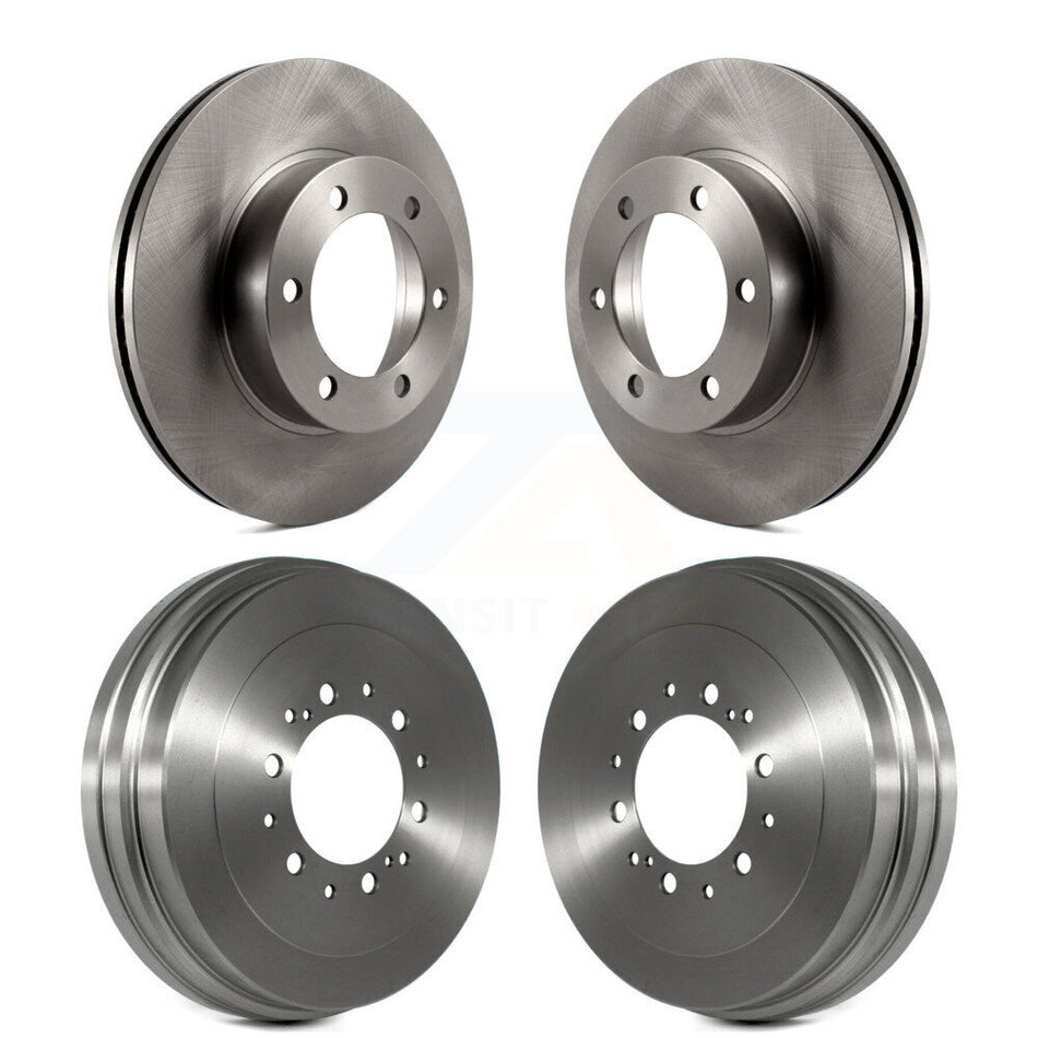 Front Rear Disc Brake Rotors Drums Kit For Toyota Tundra K8-102149