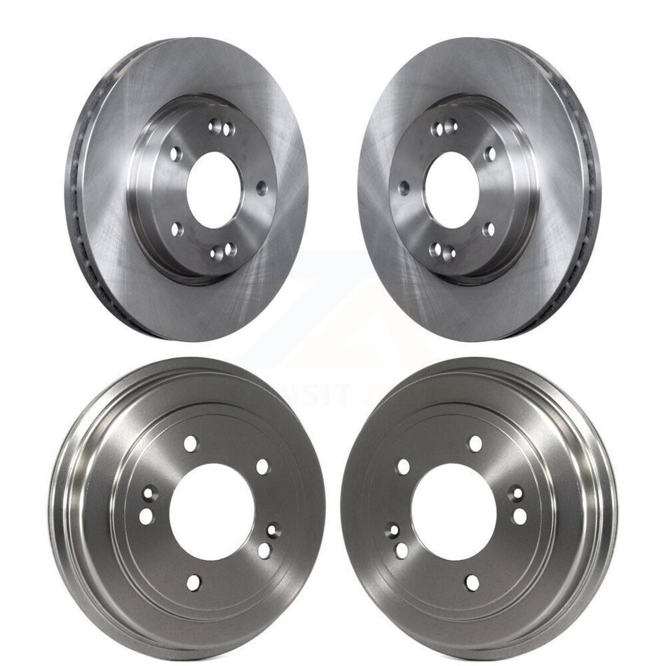 Front Rear Disc Brake Rotors Drums Kit For Hyundai Elantra K8-102162