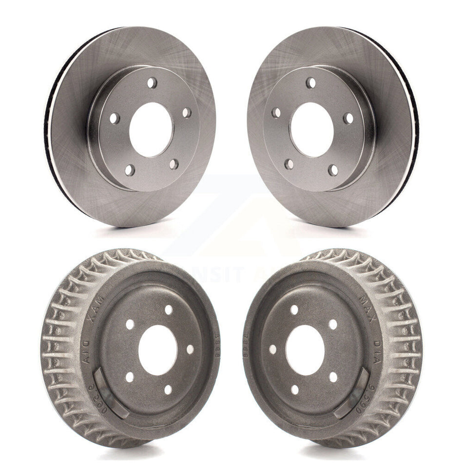 Front Rear Disc Brake Rotors Drums Kit For Chevrolet S10 GMC Blazer Sonoma Jimmy Oldsmobile Bravada Typhoon K8-102183