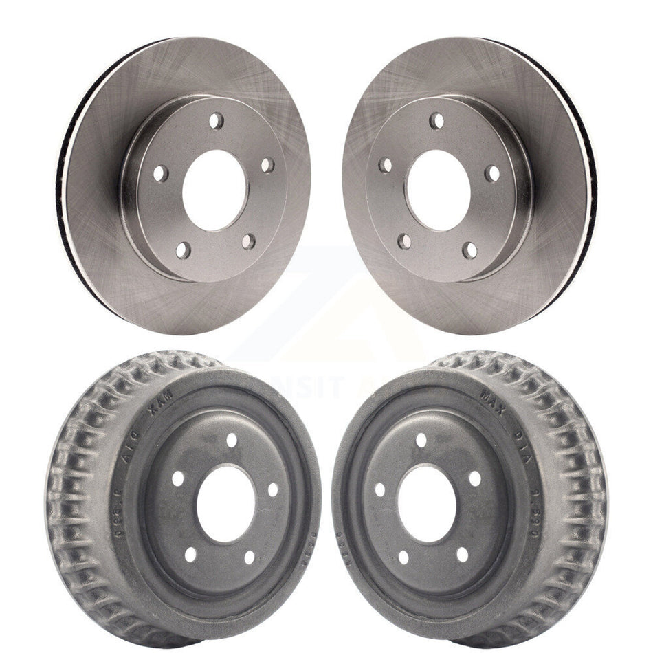 Front Rear Disc Brake Rotors Drums Kit For Chevrolet S10 GMC Blazer S15 Jimmy Sonoma Buick Riviera Oldsmobile Toronado Syclone Bravada K8-102184