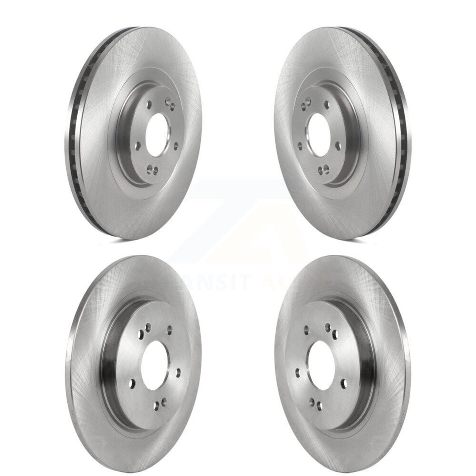 Front Rear Disc Brake Rotors Kit For Kia Telluride Hyundai Palisade K8-102243