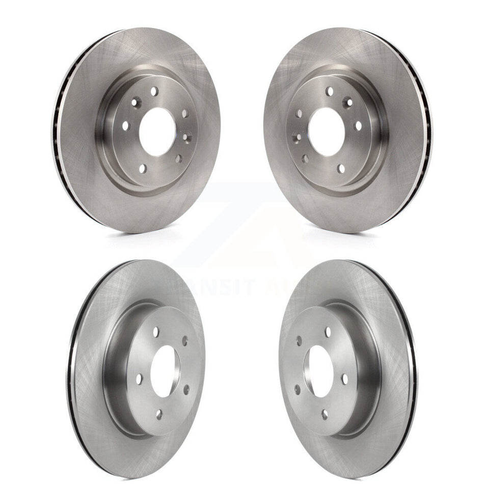 Front Rear Disc Brake Rotors Kit For Nissan Rogue Sport LEAF Qashqai K8-102250