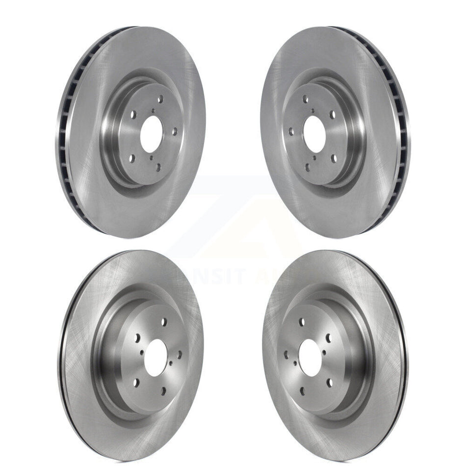 Front Rear Disc Brake Rotors Kit For 2019-2022 Subaru Ascent K8-102258
