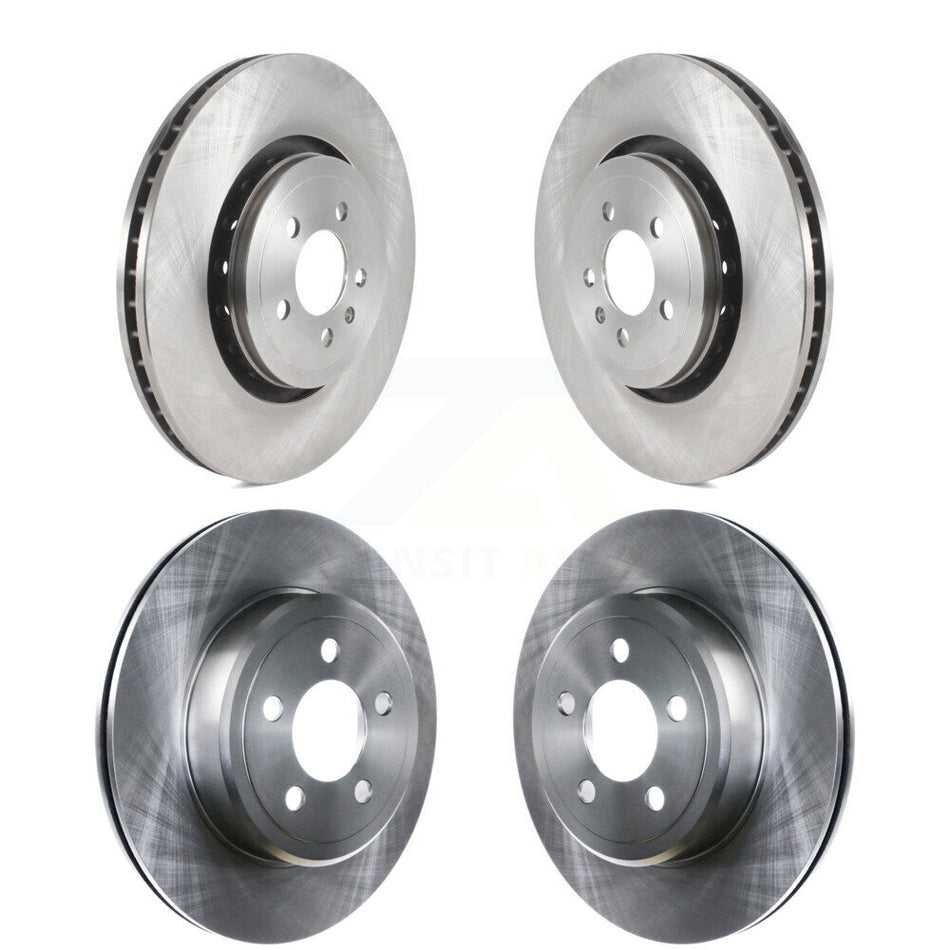 Front Rear Disc Brake Rotors Kit For Dodge Charger With 355mm Diameter Rotor K8-102259