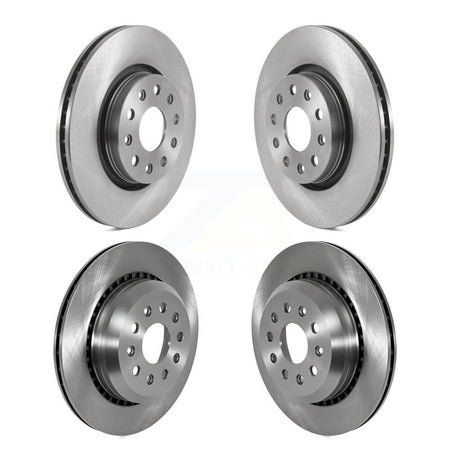 Front Rear Disc Brake Rotors Kit For 2020-2024 Jeep Gladiator K8-102262