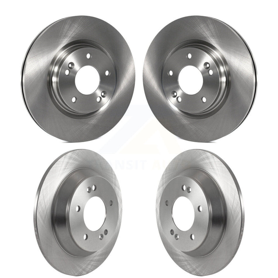 Front Rear Disc Brake Rotors Kit For Hyundai Kona Kia Soul K8-102265