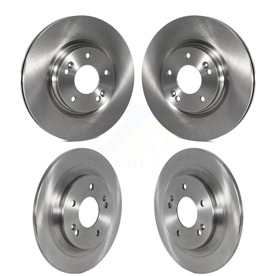 Front Rear Disc Brake Rotors Kit For Hyundai Kona Kia Seltos K8-102266