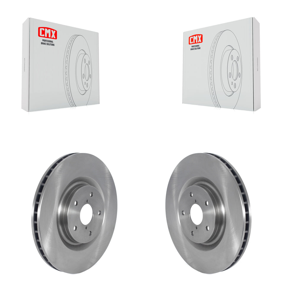Front Disc Brake Rotors Pair For 2019-2022 Subaru Ascent K8-102295