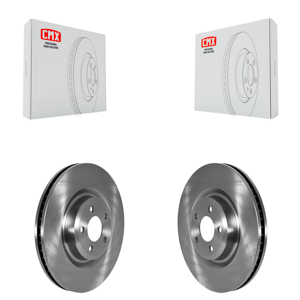 Front Disc Brake Rotors Pair For Ford Explorer Lincoln Aviator Police Interceptor Utility K8-102299